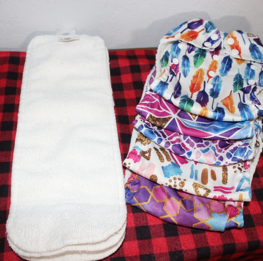 Mama Koala diapers with inserts